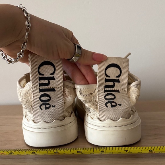 Chloe lace sneakers - Picture 3 of 5